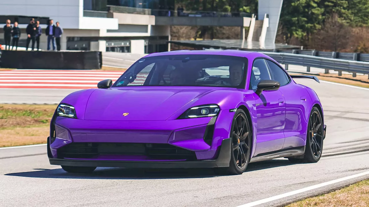 The 2025 Porsche Taycan Turbo GT With 1,092 HP Is Porsche’s New Performance King