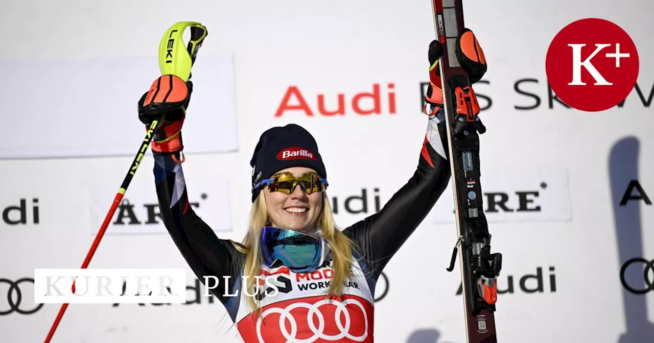 Ski-Star Mikalea Shiffrin: Ein Superlativ auf zwei Brett’ln