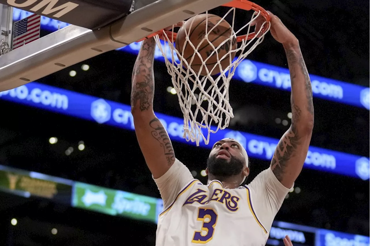 Anthony Davis, Lakers use fourth-quarter flurry to down Timberwolves