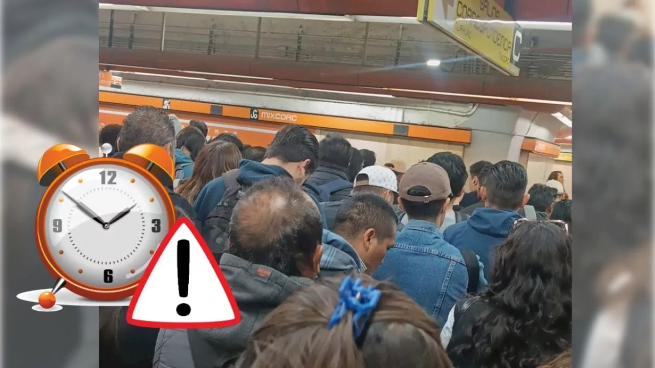 METRO CDMX: Línea 7 con caos y tiempos excesivos en estas estaciones