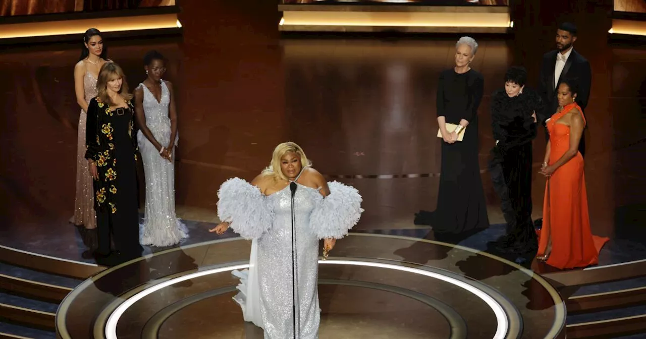 Da'Vine Joy Randolph Gives Emotional Speech at Oscars