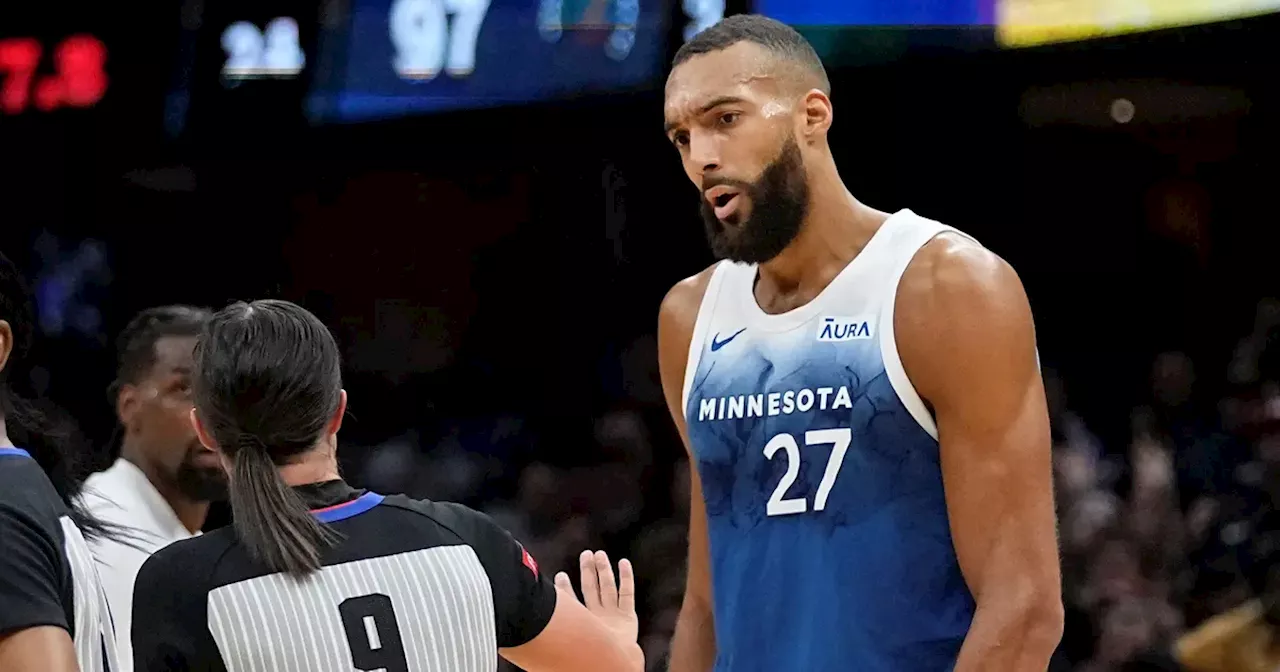 El francés Rudy Gobert recibió la mayor multa en la historia de la NBA: cuánto tiene que pagar y por qué