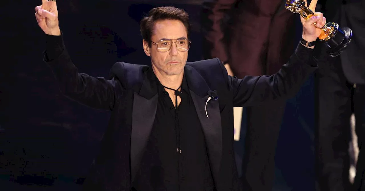 Robert Downey Jr sacré meilleur second rôle pour Oppenheimer