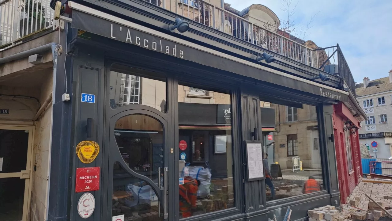 Le restaurant de Pierre Lefebvre, L'Accolade, ferme bientôt ses portes à Caen