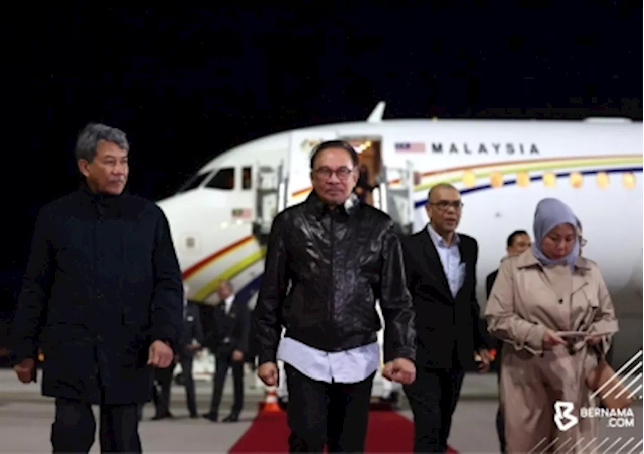 PM Anwar arrives in Berlin for official visit to Germany