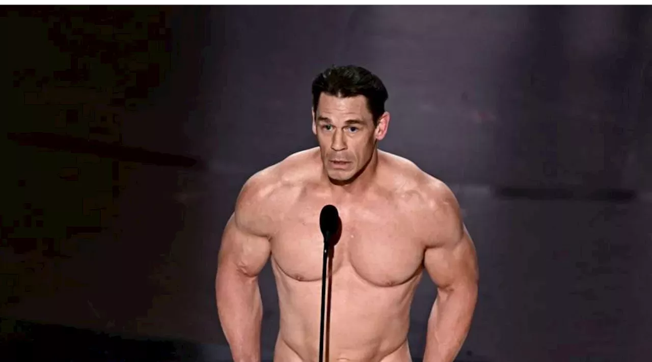 Oscar 2024, John Cena era davvero nudo sul palco? Ecco svelato il