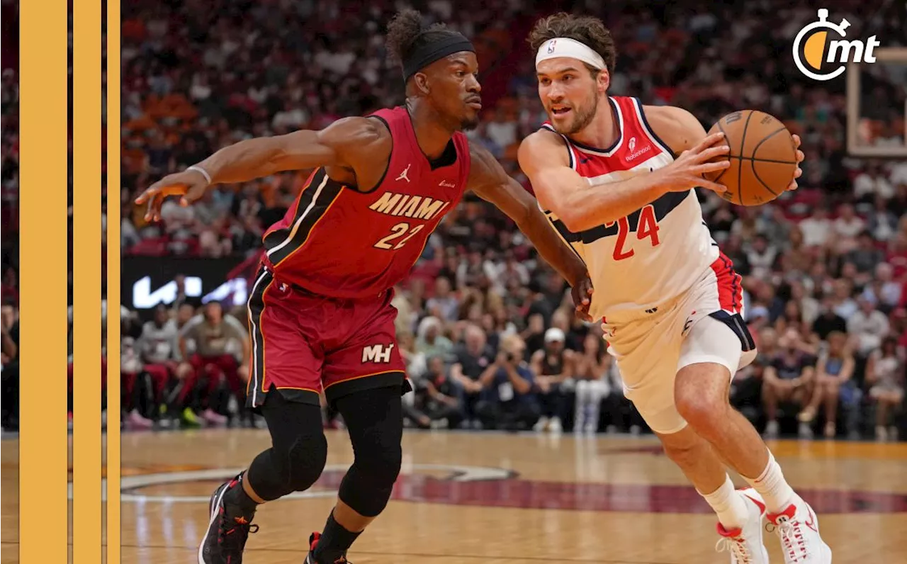 Heat sufre tercera derrota al hilo ahora al caer 110-108 ante Wizards