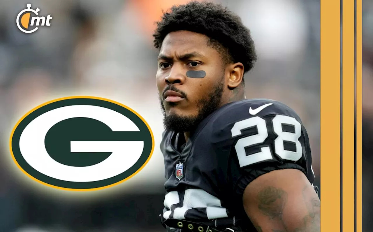 Josh Jacobs firmará contrato con Green Bay Packers por 4 años