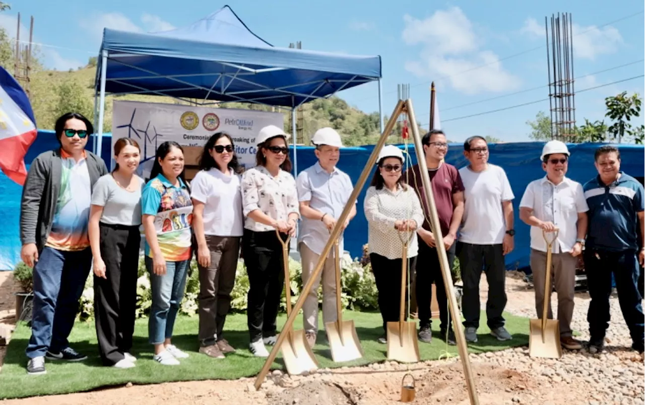 Nabas LGU breaks ground for wind farm visitor center, promotes ecotourism