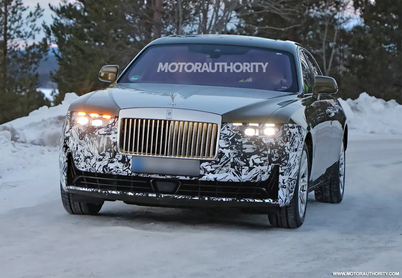 2026 Rolls-Royce Ghost Series II spied for first time