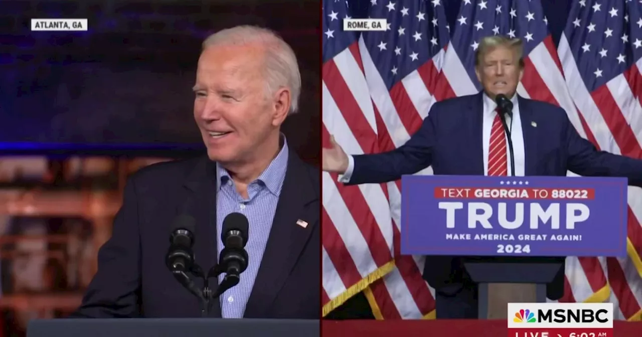 Joe: The contrasts couldn't be greater between Biden, Trump in dueling rallies