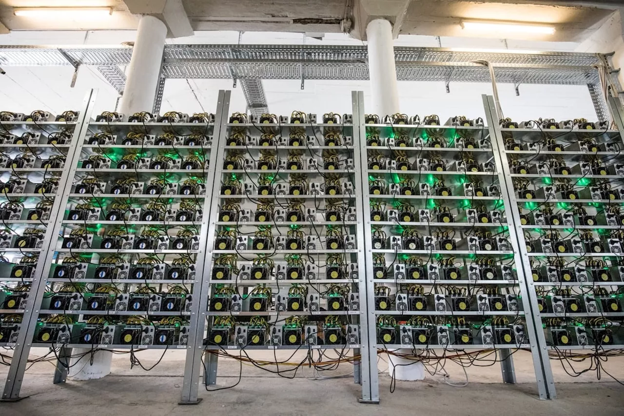 Bitcoin mining hardware worth millions standing unused