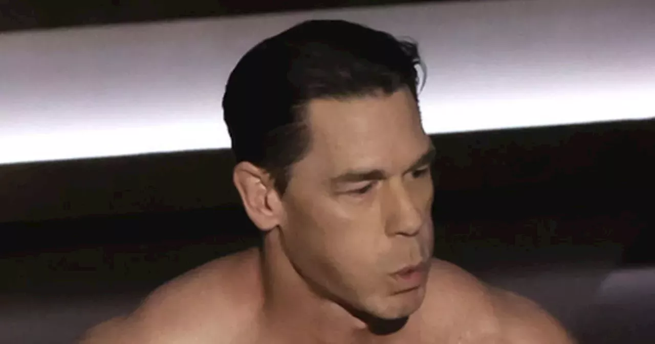 John Cena completely naked as he announces Oscars nominees in awkward moment