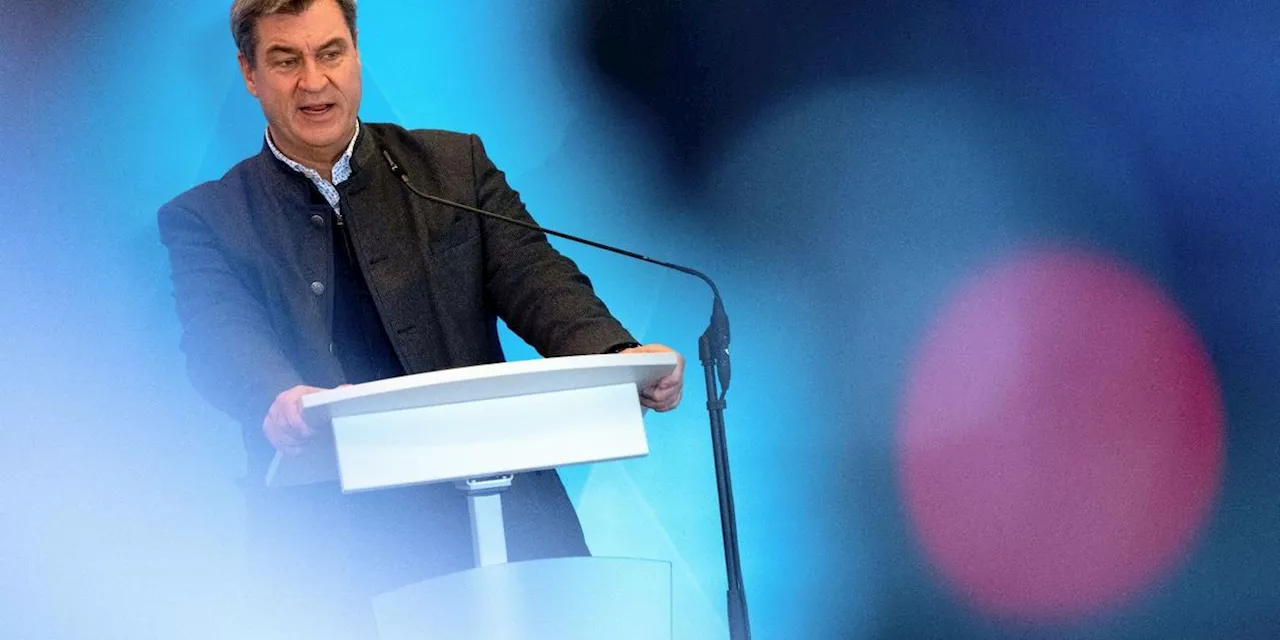 CSU-Chef Markus Söder fordert Wiedereinführung der Wehrpflicht