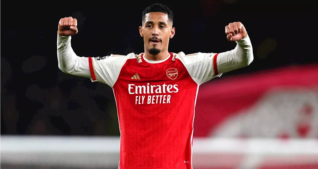 Les ambitions de William Saliba pour Arsenal