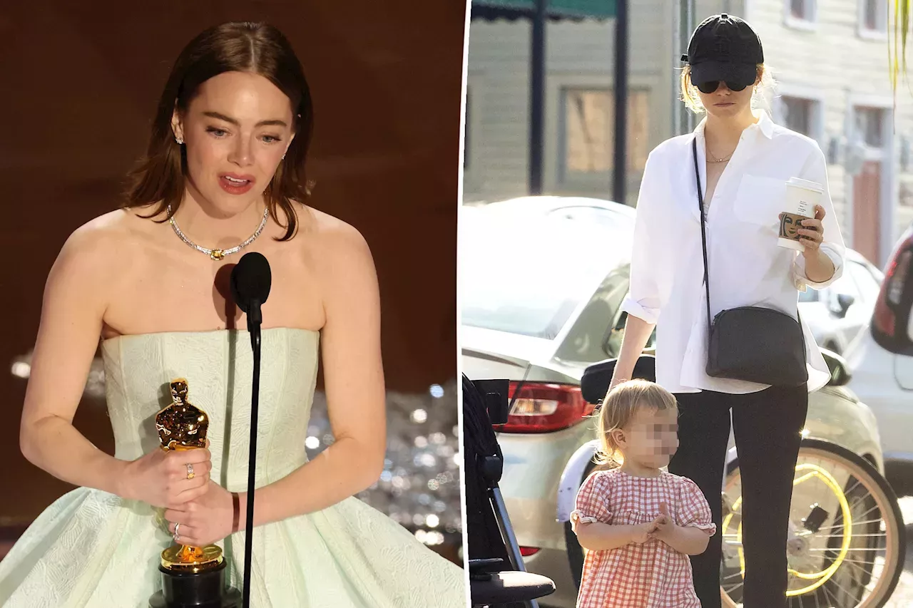 Emma Stone shouts out daughter Louise in Oscars 2024 speech 'I love