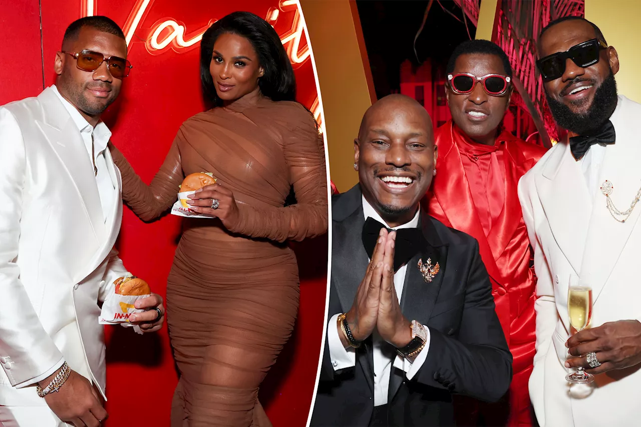 Inside the Vanity Fair Oscars party: Wild star mashups with LeBron James, Russell Wilson and more