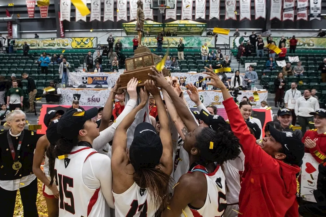 Ravens edge Huskies 70-67 to defend U Sports women's basketball title