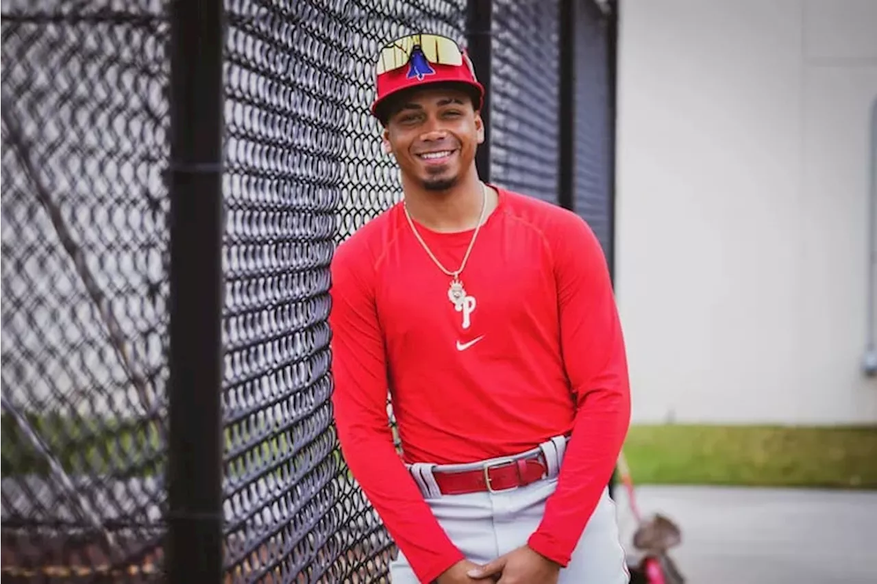 How prospect Starlyn Caba studied the Phillies’ stars and got a chance to take ground balls next to Bryce Harper