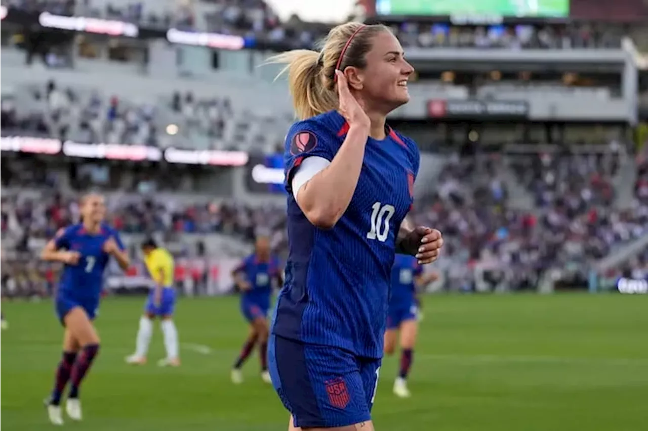 USWNT beats Brazil 1-0 in Gold Cup final with Lindsey Horan goal