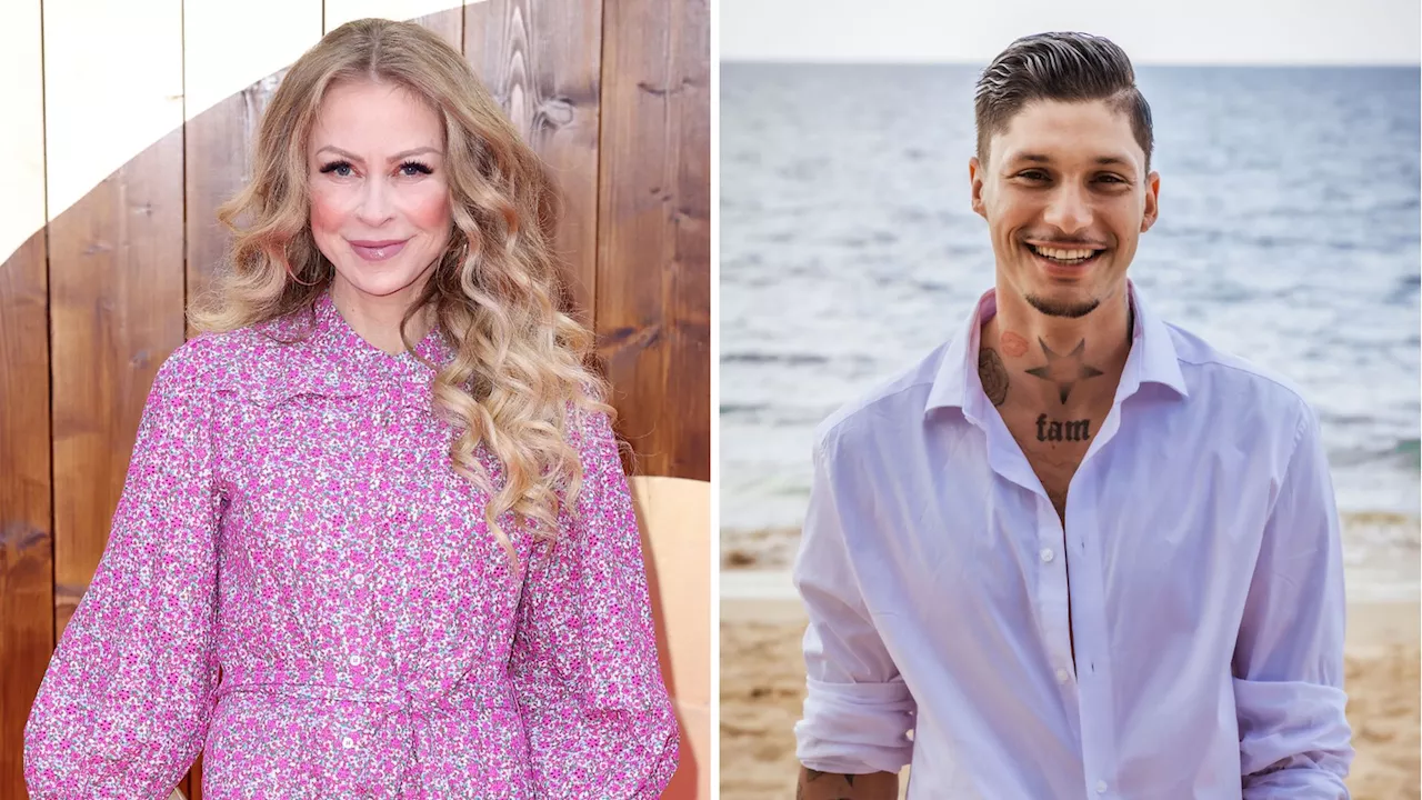 Jenny Elvers und Yasin Mohamed in 'The 50' sehr vertraut