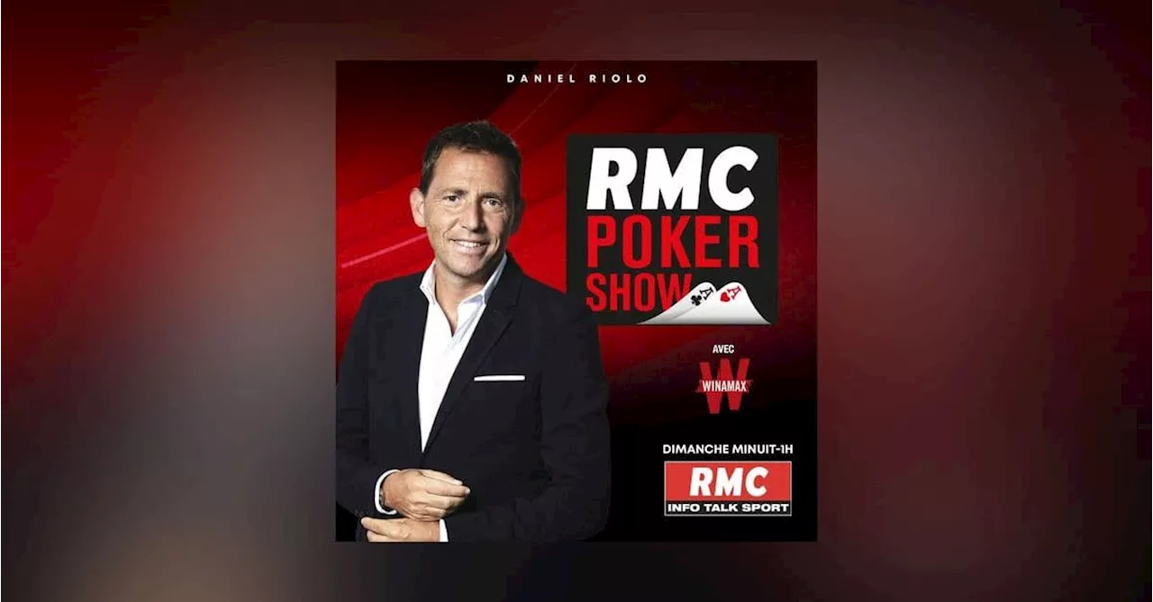 Émission de poker en direct avec Daniel Riolo et Moundir Zoughari sur RMC