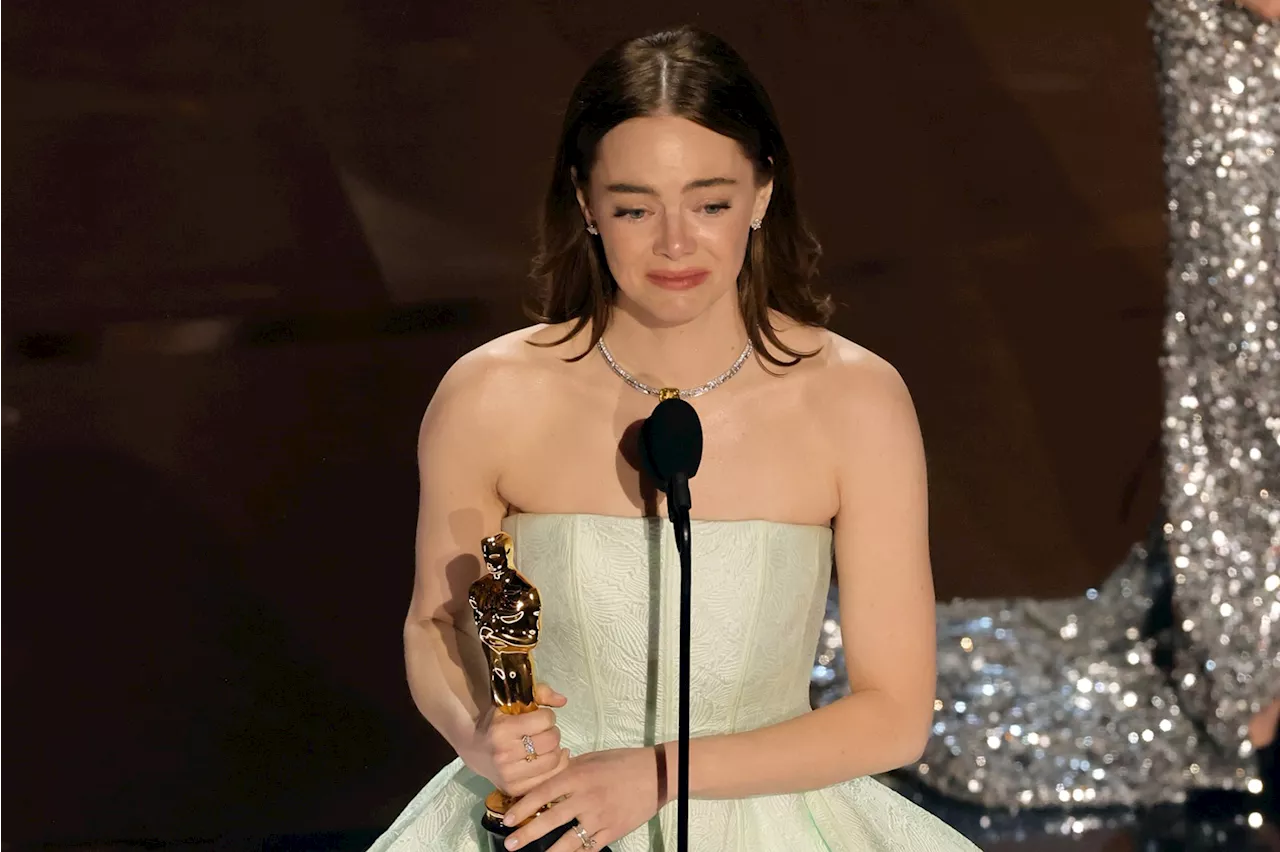 Emma Stone Wins Best Actress for ‘Poor Things’ at Oscars 2024