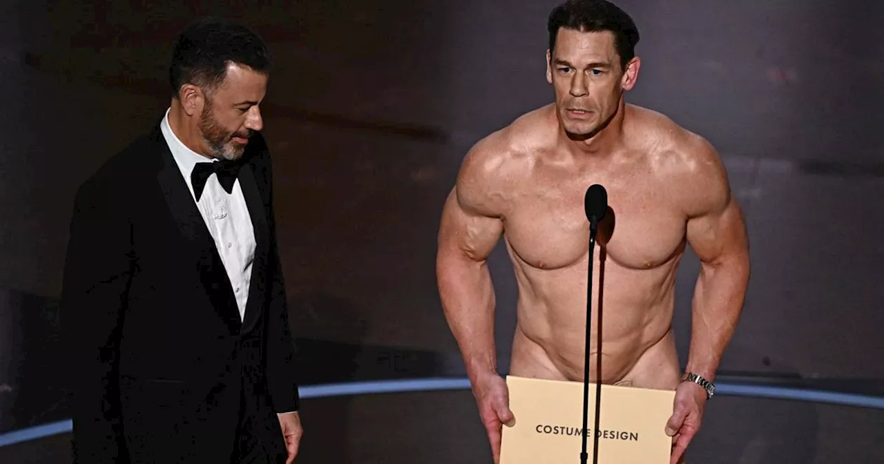 Oscars 2024: John Cena nackt auf der Bühne - Diese skurrilsten Momente