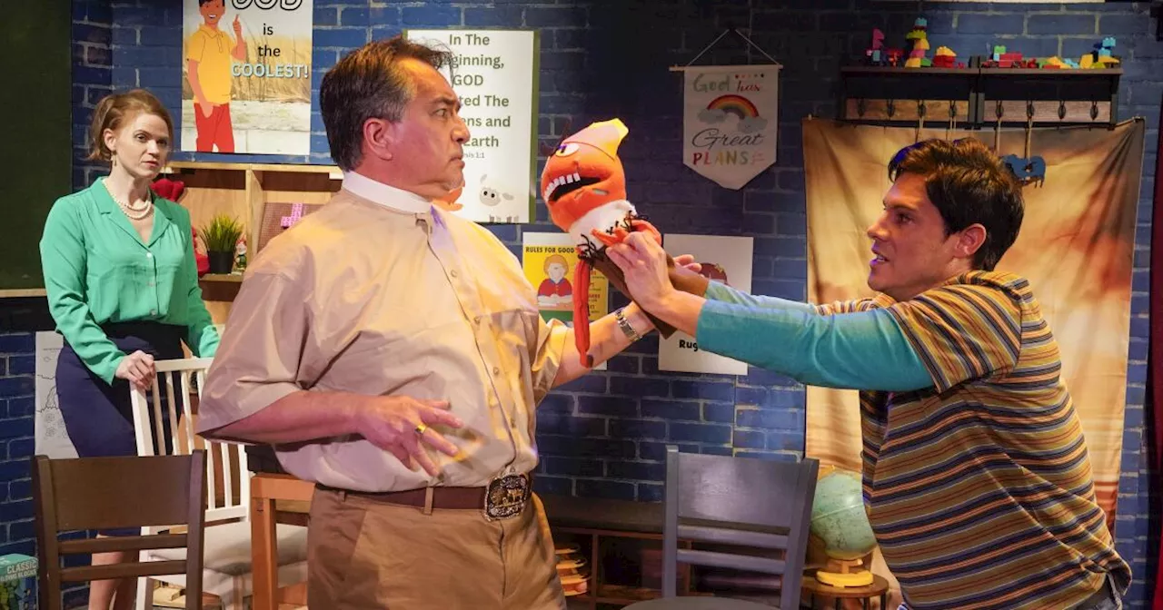 Roustabouts' wild and funny 'Hand to God' is more than just a naughty puppet show