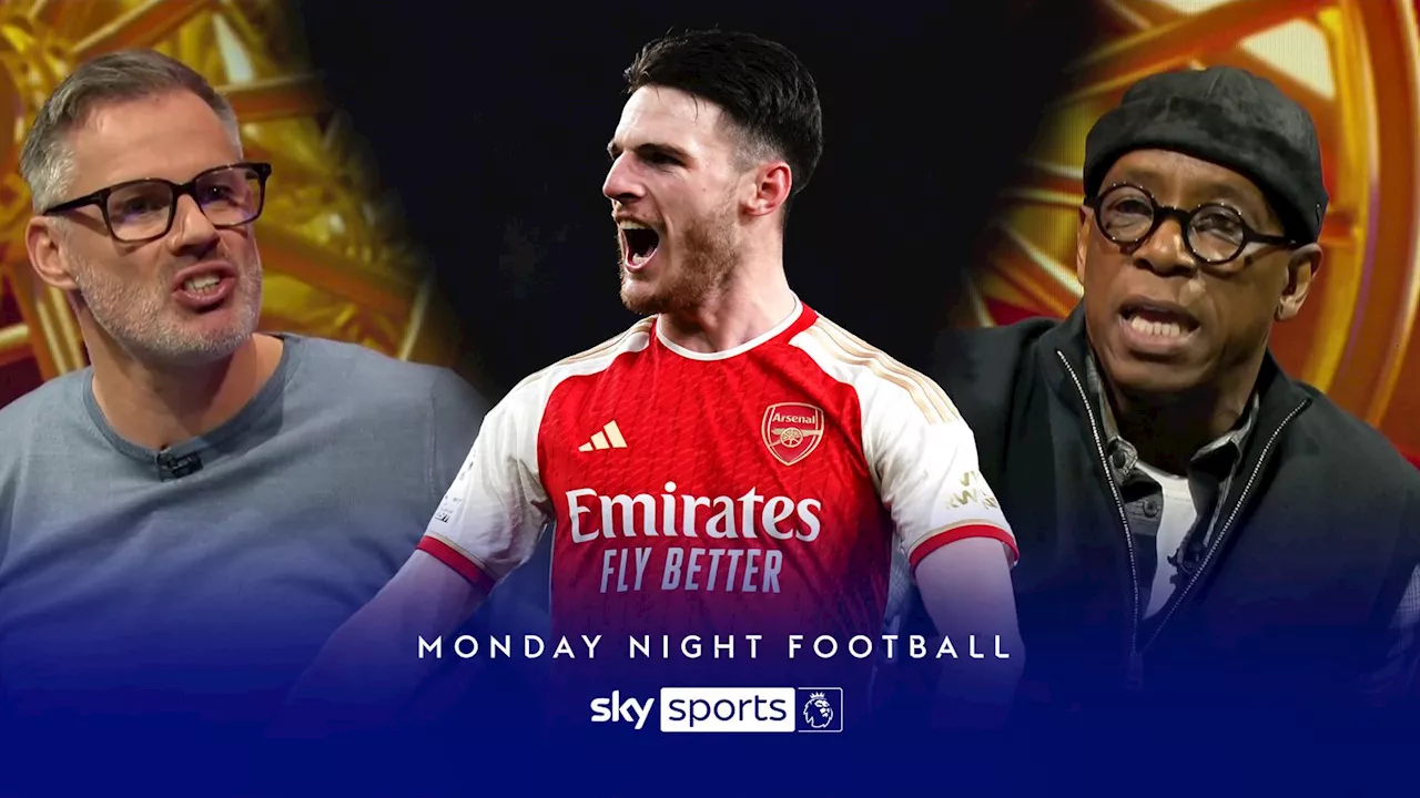 Declan Rice: Arsenal's 'all-rounder' assessed by Jamie Carragher and Ian Wright on Monday Night Football