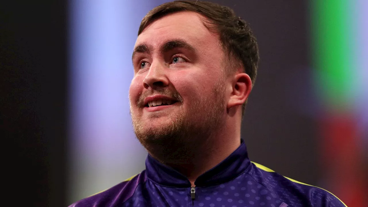 Luke Littler claims first European Tour title with stunning nine-dart finish