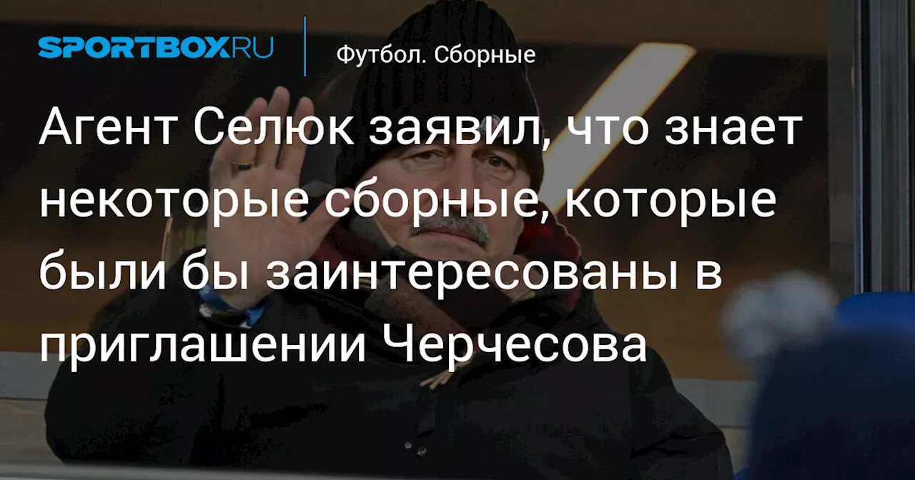 Агент Селюк заявил, что знает некоторые сборные, которые были бы заинтересованы в приглашении Черчесова