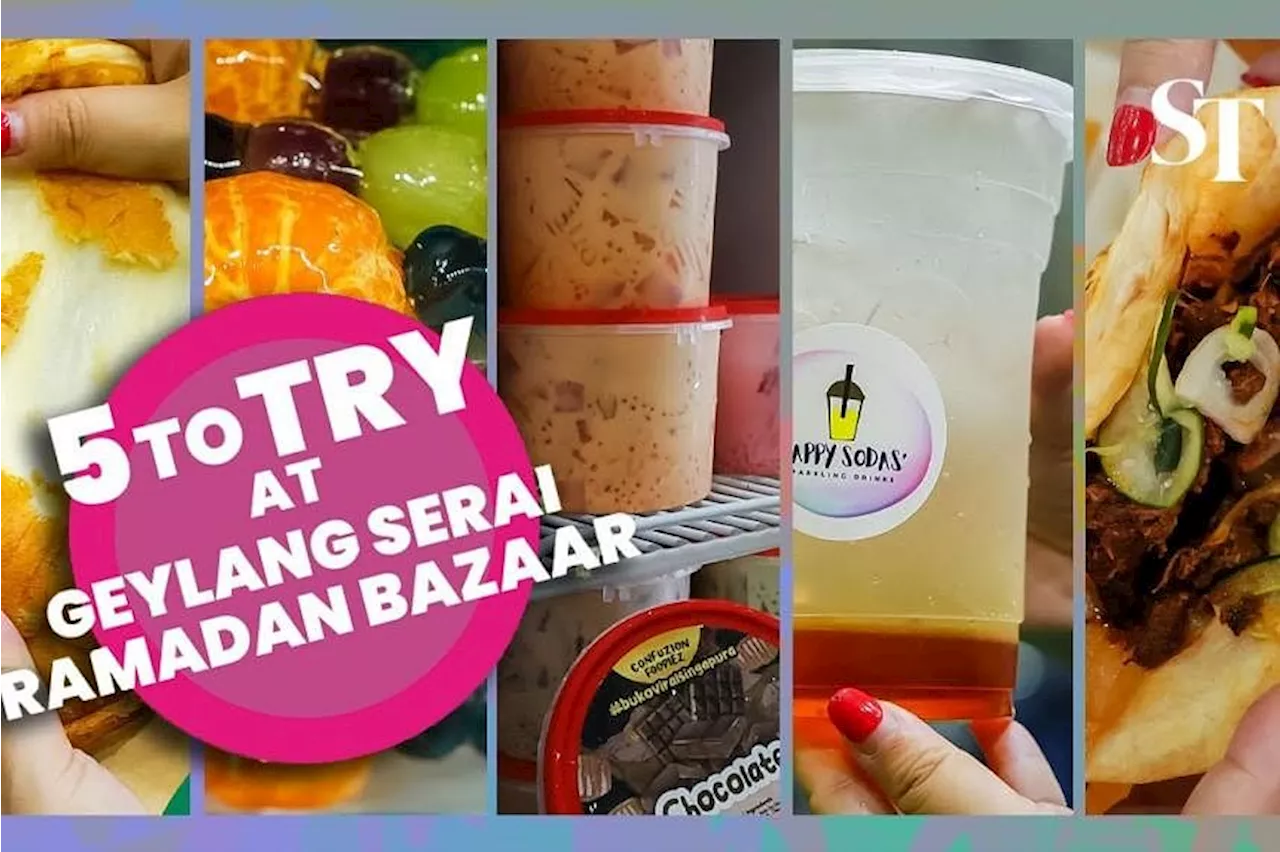 Trendy treats at Geylang Serai Ramadan Bazaar: Gummy bear soda, bingtanghulu and more