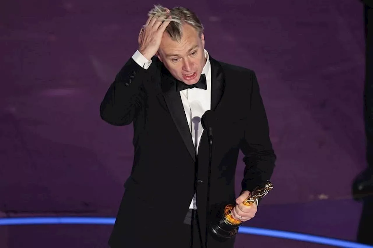 Christopher Nolan wins best director Oscar for Oppenheimer