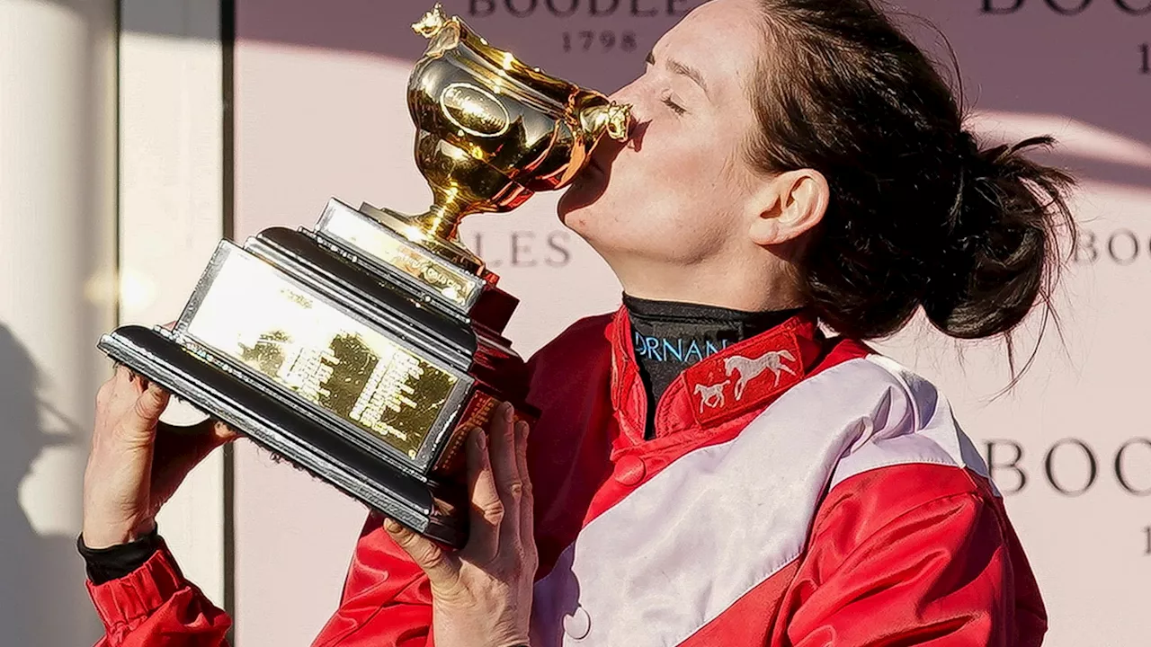 Rachael Blackmore voted most iconic Gold Cup winner and another victory could change lives...