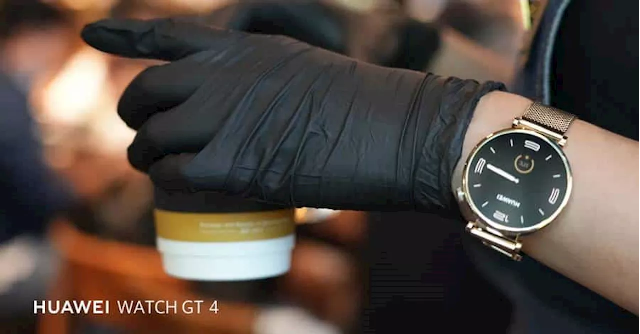 HUAWEI WATCH GT 4 ร่วมกับ The Coffee Academics จัดกิจกรรม Gold In Your Cup