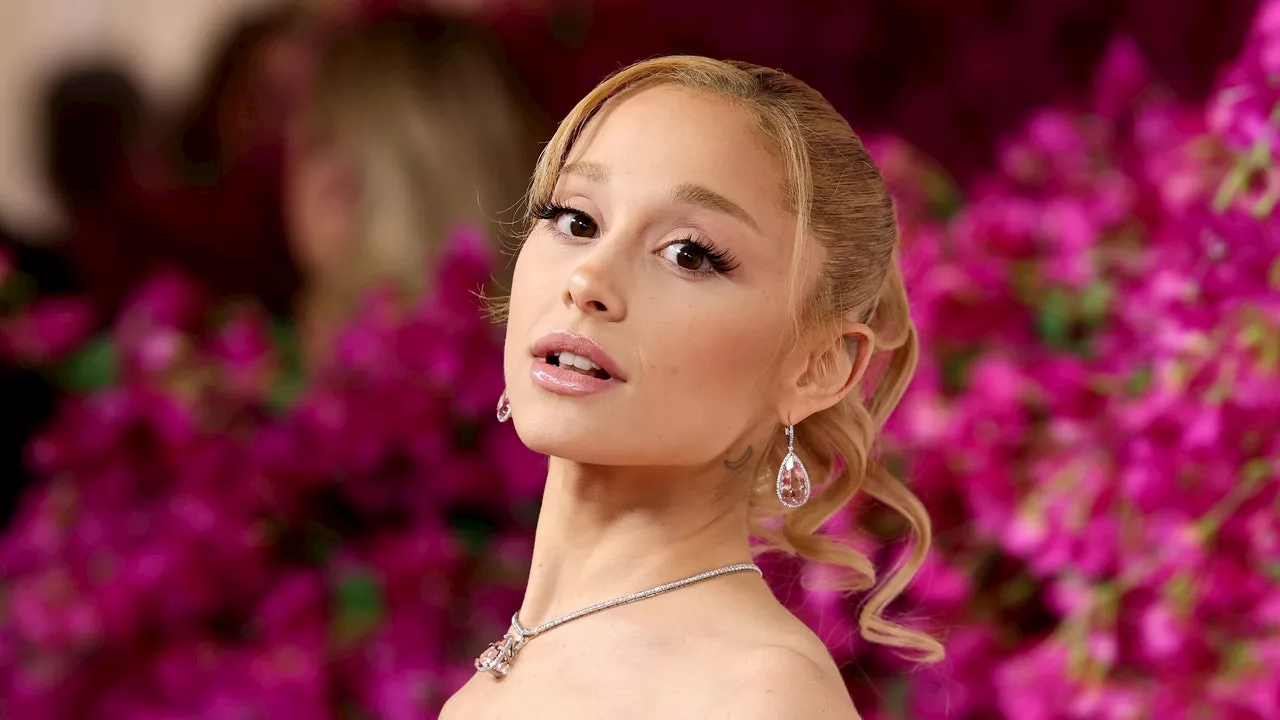 Ariana Grande Wore a Wicked-Themed Dress to the Oscars 2024 Red Carpet — See Photos