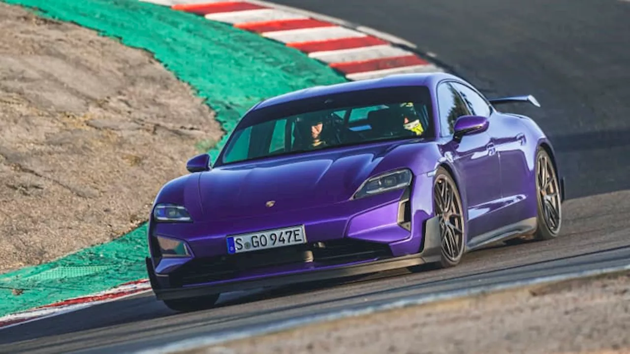 Porsche Taycan Turbo GT sets lap records and automaker benchmarks