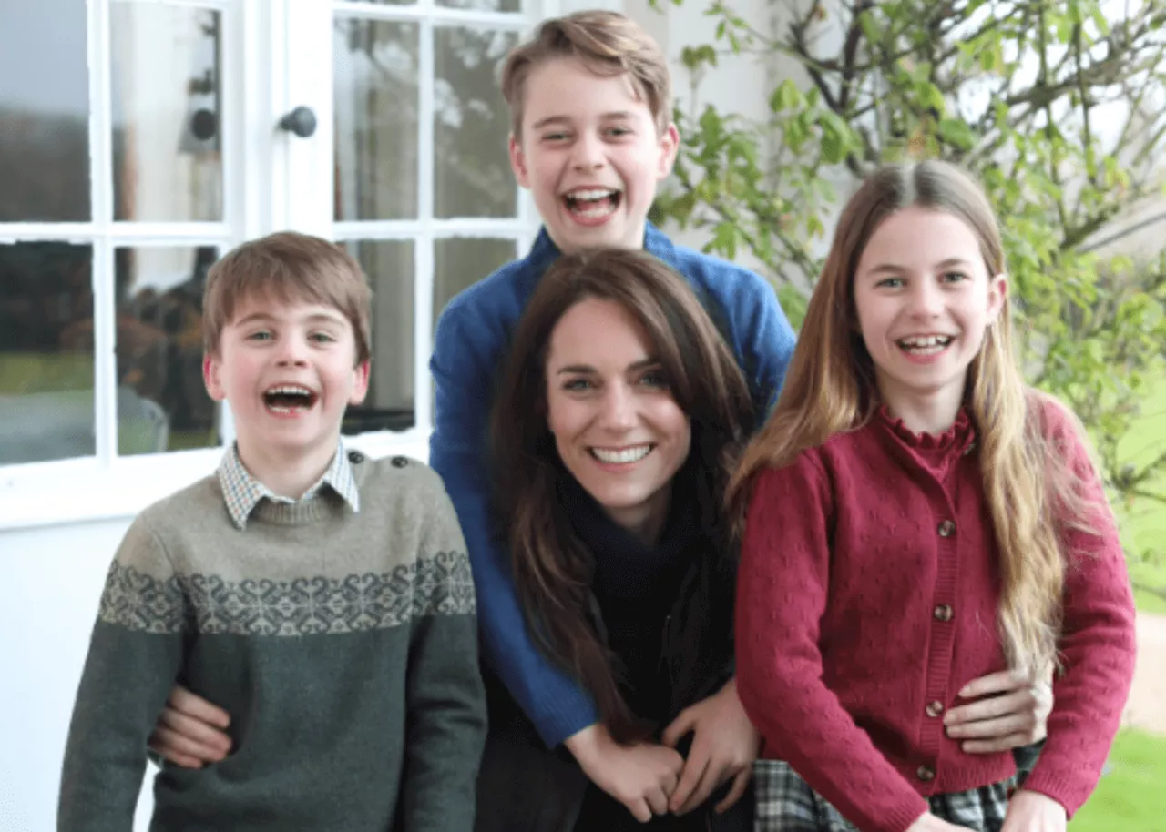 Image of Kate Middleton and kids retracted by agencies for digital alterations