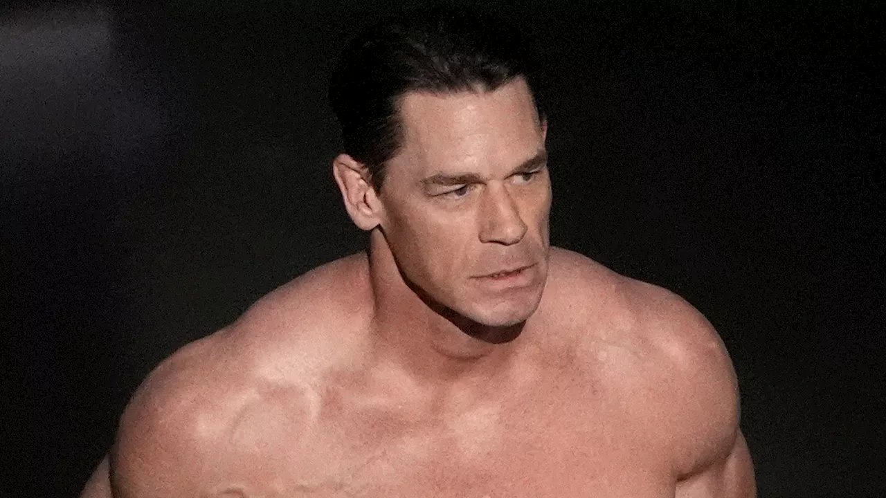 John Cena Stuns Oscars Audience by Going Naked on Stage