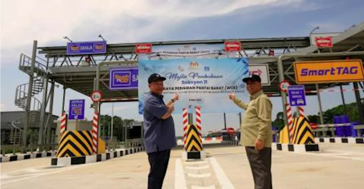 Section 11 of WCE now open, toll-free for two months