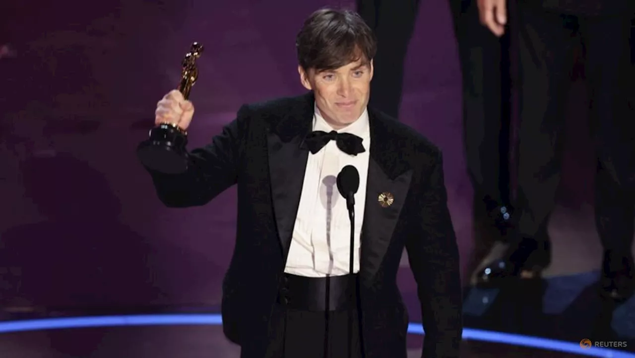 Cillian Murphy wins best actor Oscar for 'Oppenheimer'