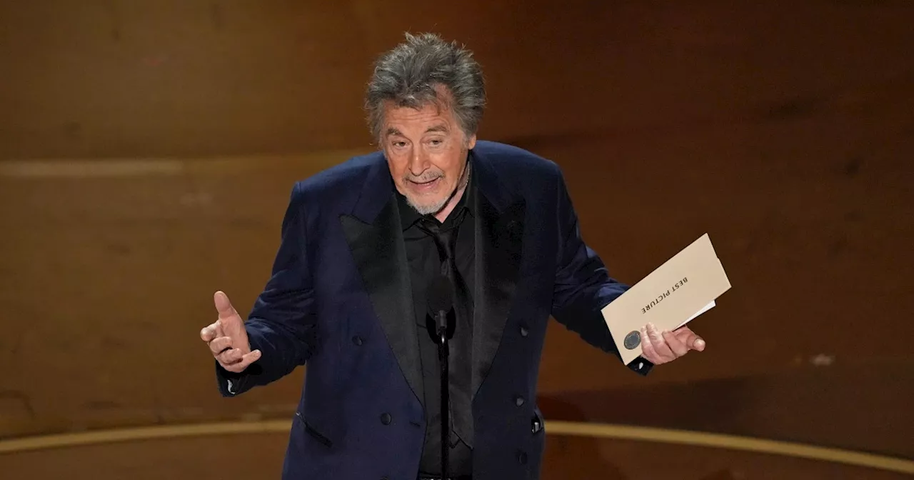 Fans 'Obsessed' With Al Pacino's Delivery Of Best Picture Oscar