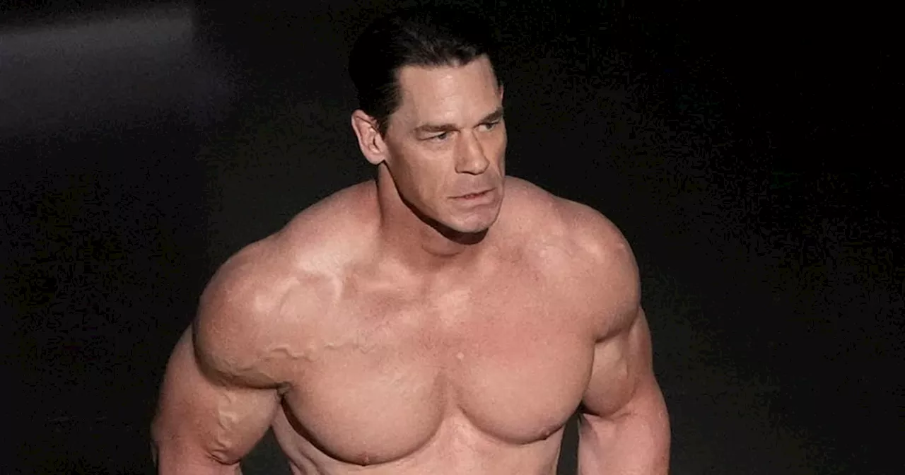 John Cena Walks Oscars Stage Naked, Re-Creating 1974 Oscars Streaker Moment