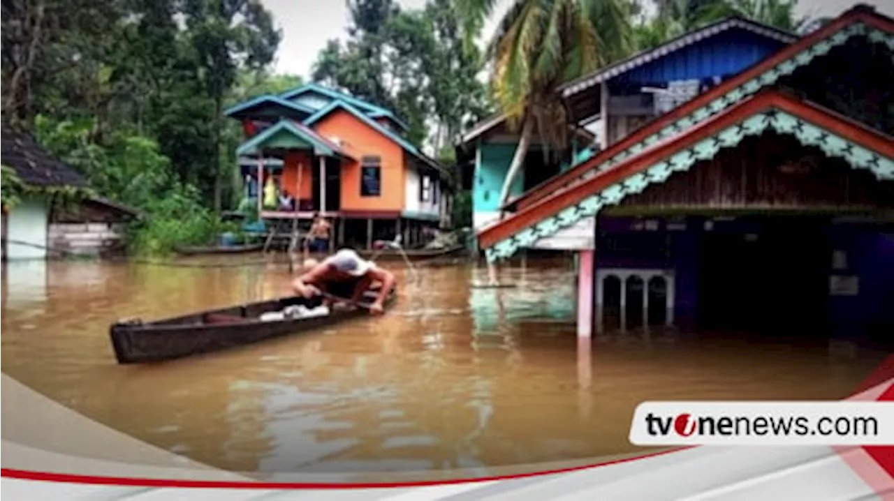 Empat Kecamatan di Melawi Kalimantan Barat Masih Terendam Banjir, Aktivitas Sosial Ekonomi Warga Setempat Lumpuh Total