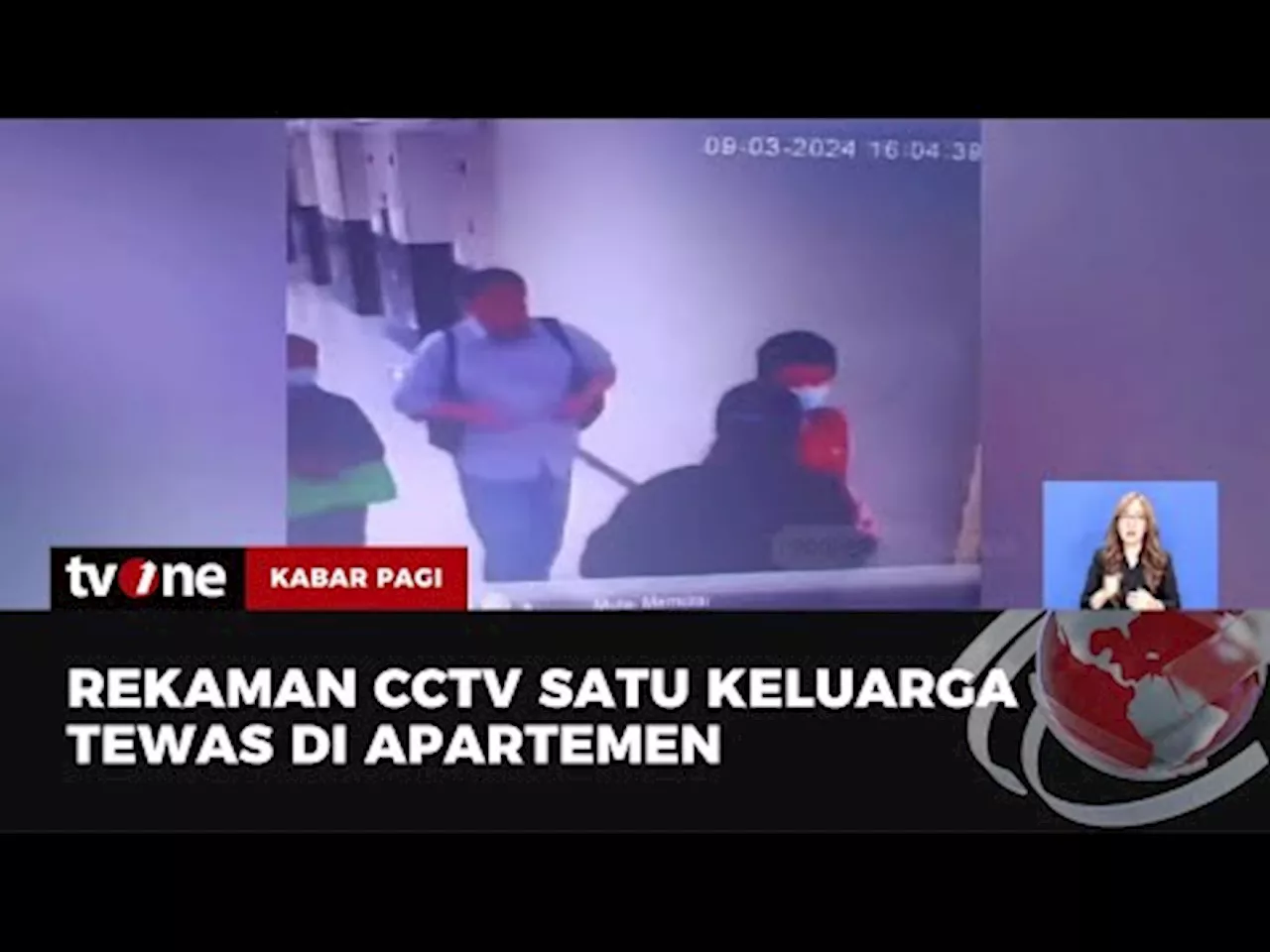 Terekam CCTV, Gerak-Gerik Satu Keluarga Sebelum Ditemukan Tewas di Area Parkir Apartemen