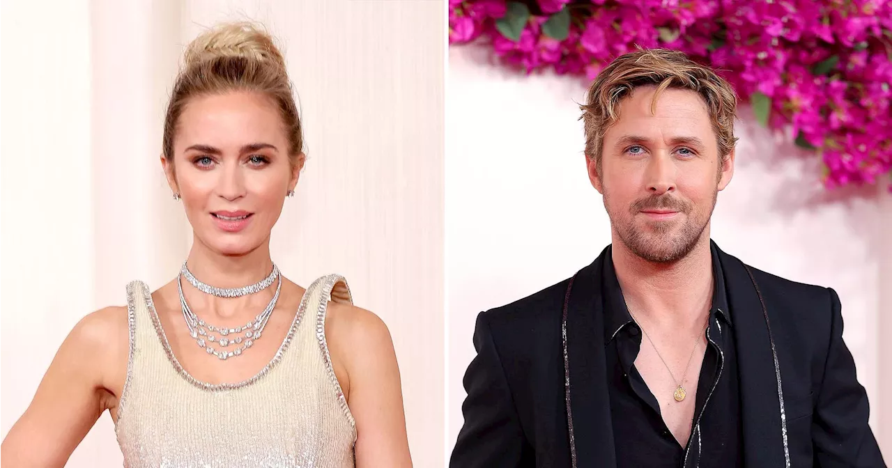 Emily Blunt and Ryan Gosling Bring Barbeheimer Rivalry to 2024 Oscars