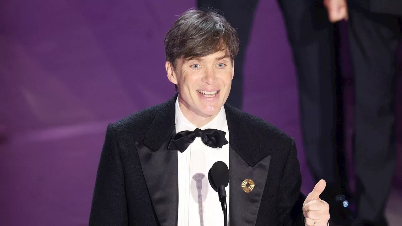 Cillian Murphy, nommé meilleur acteur pour Oppenheimer aux Oscars 2024