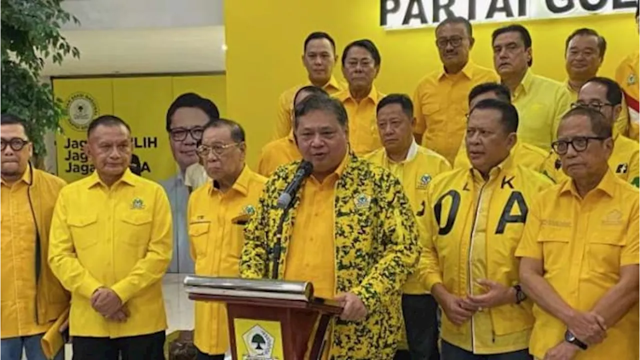 Airlangga Bungkam soal Rumor Dia Jadi Calon Ketua Umum Golkar Lagi