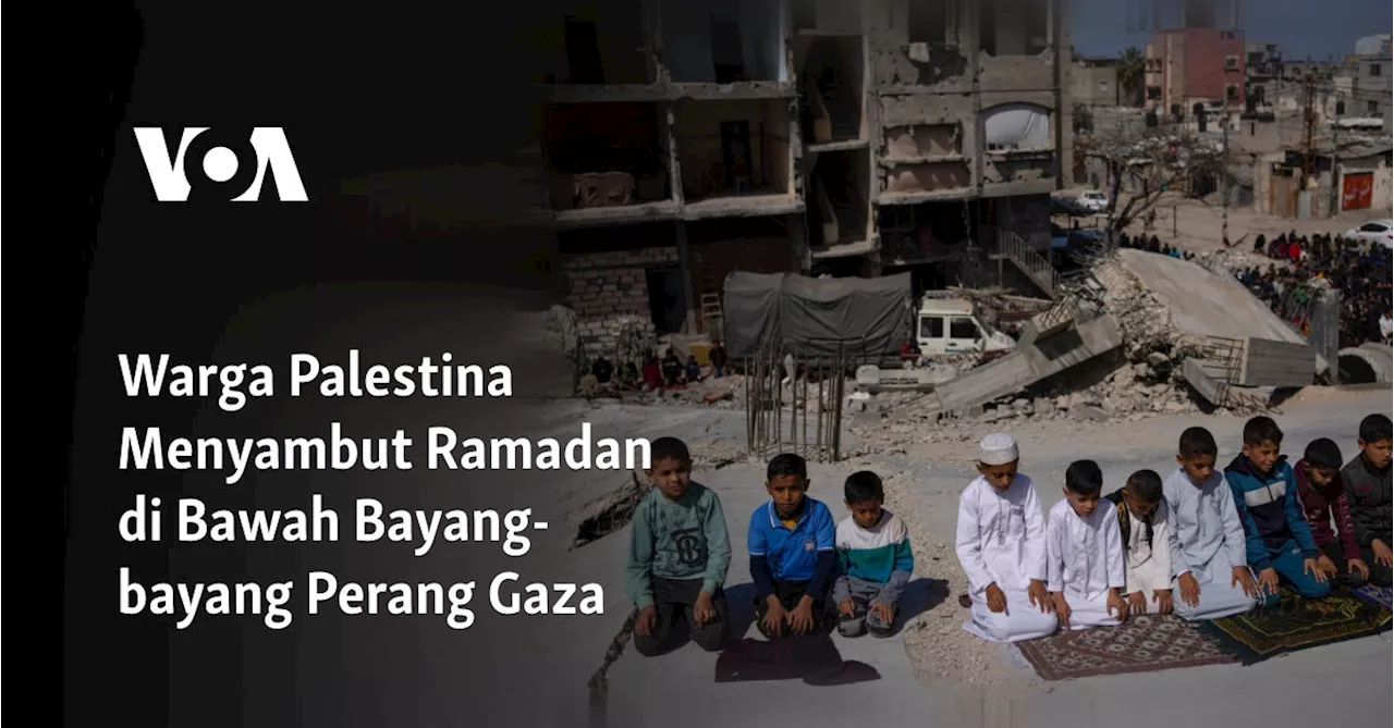 Warga Palestina Bersiap Menyambut Ramadan di Tengah Ketegangan dengan Israel